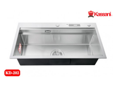 Chậu rửa inox sus 304 1 hộc- Kassani KD202