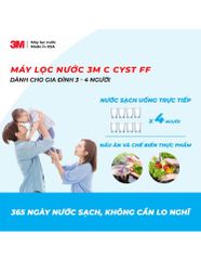 MÁY LỌC NƯỚC 3M LẮP DƯỚI BỒN RỬA - KHÔNG KÈM VÒI - 3M AP EASY CYST FF