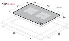 Bếp Từ Đôi SPM T88K PLUS