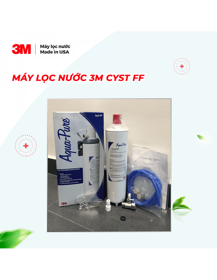 MÁY LỌC NƯỚC 3M LẮP DƯỚI BỒN RỬA - KHÔNG KÈM VÒI - 3M AP EASY CYST FF