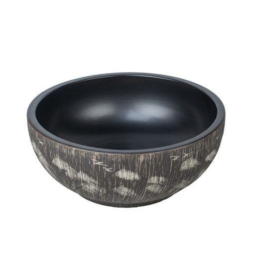 Lavabo gốm mỹ thuật LS09
