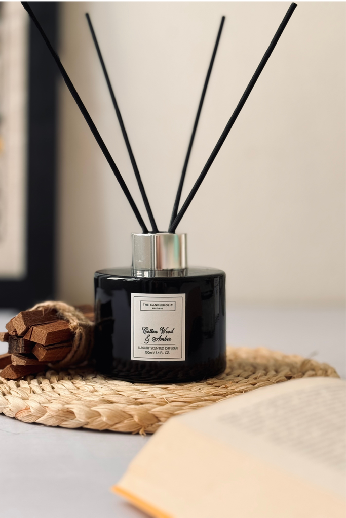 COTTON WOOD & AMBER DIFFUSER