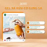 Gel gội xả hữu cơ Gừng Sả 500g