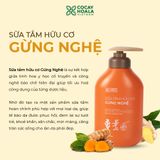 Sữa tắm hữu cơ Gừng Nghệ 500g