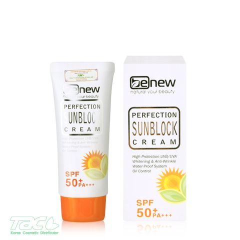 Kem chống nắng dưỡng trắng da Benew Perfection Sunblock 50ml