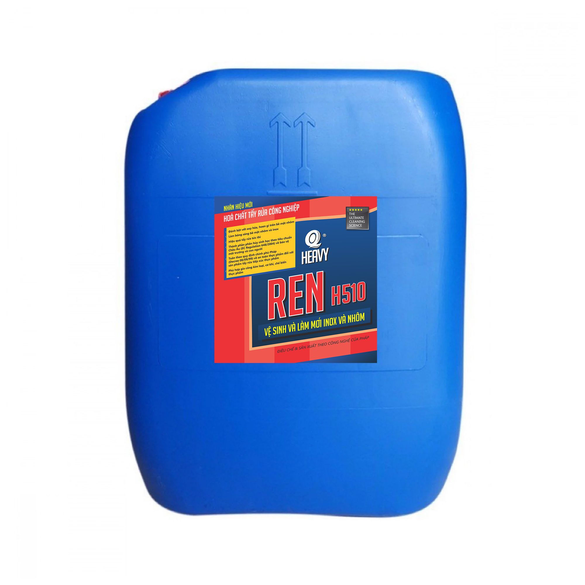 Dung dịch vệ sinh, làm mới inox và nhôm REN H510
