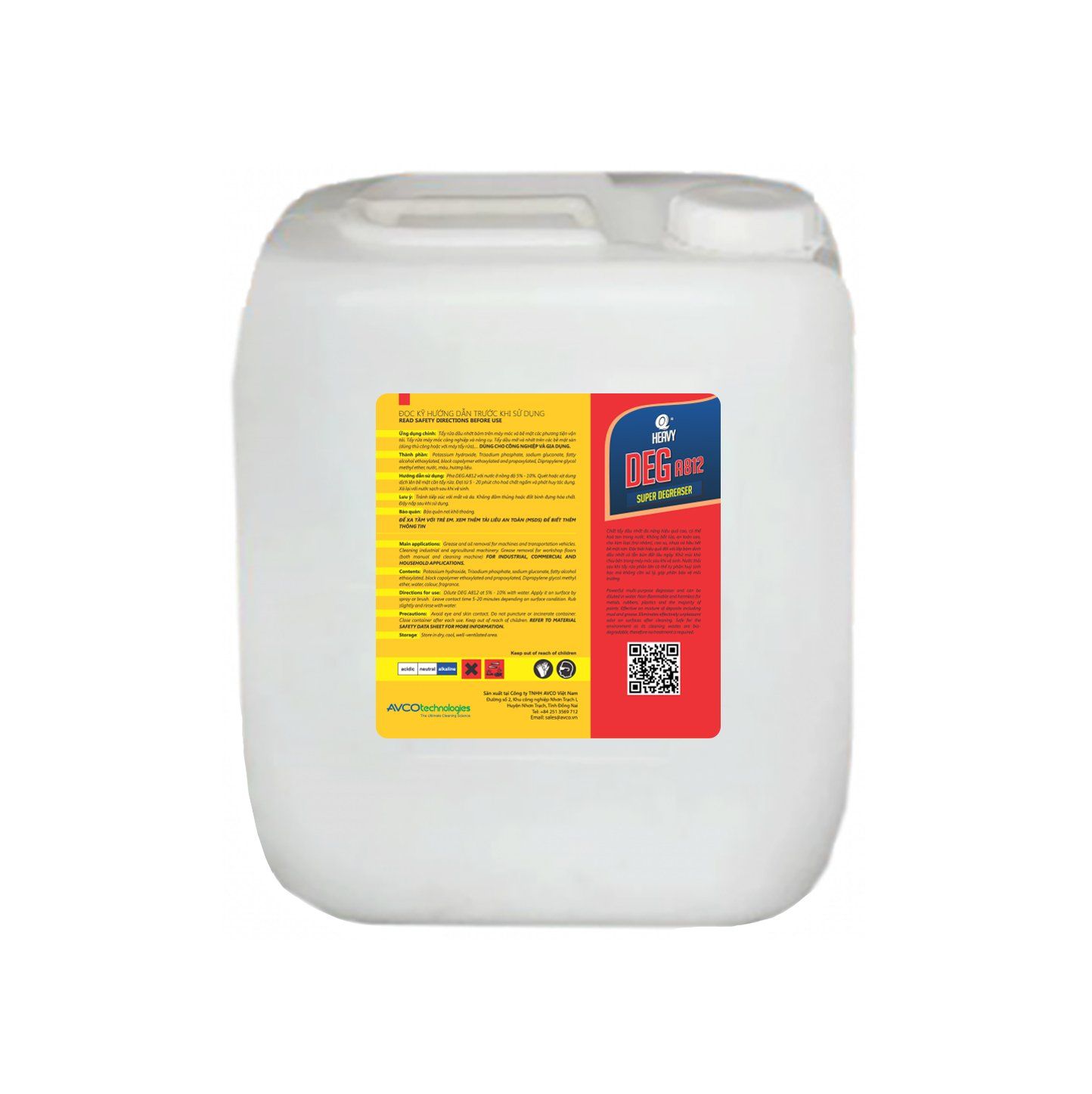 Tẩy nhớt công nghiệp DEG A812