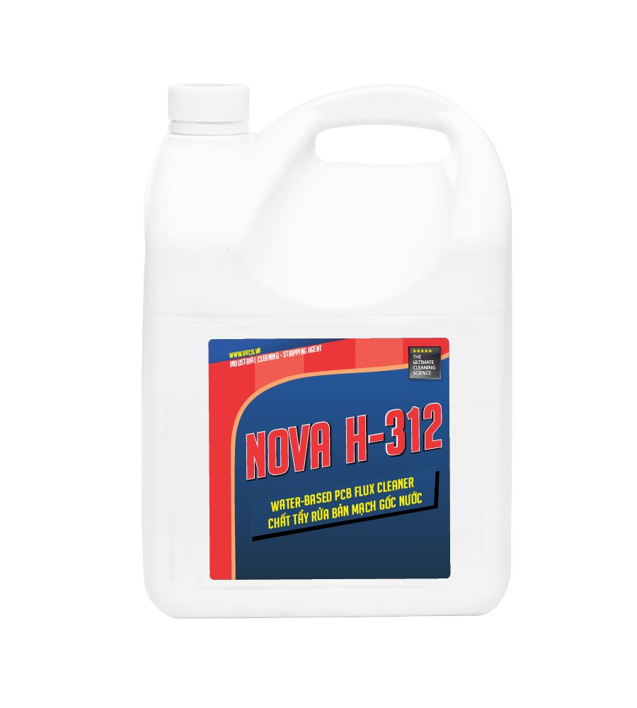 NOVA H-312 Chất tẩy rửa bản mạch gốc nước