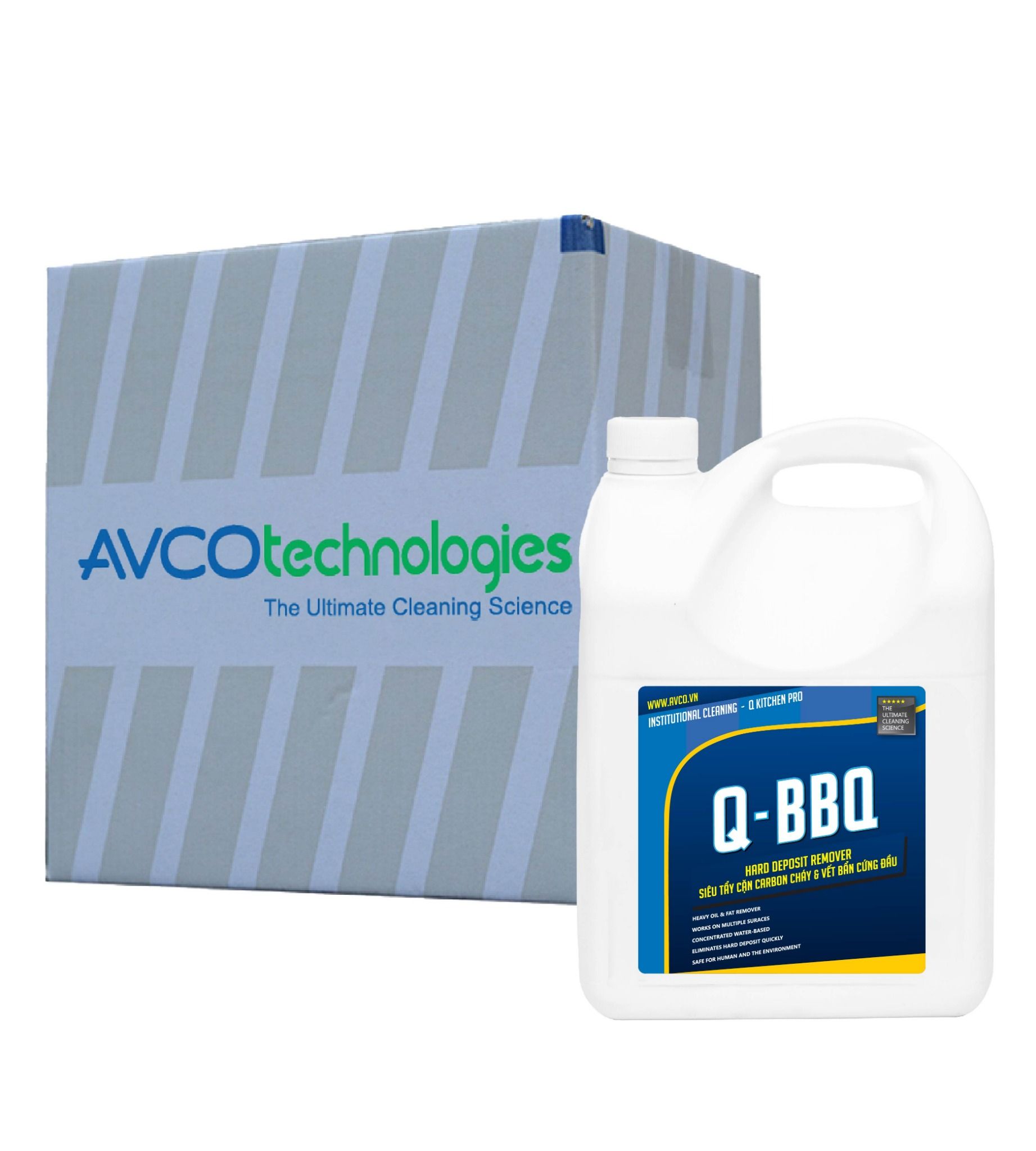 Q BBQ Tẩy cặn carbon cháy