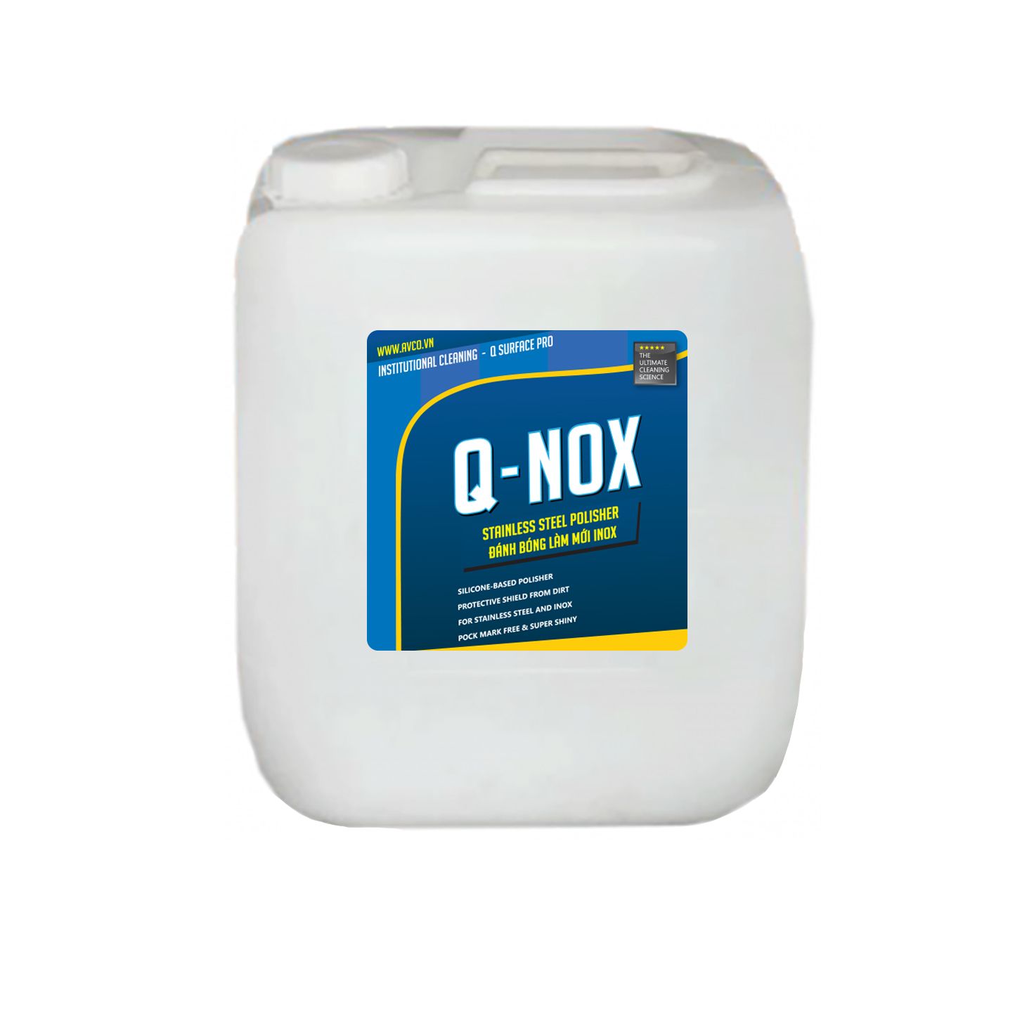 Q NOX Đánh bóng làm mới inox