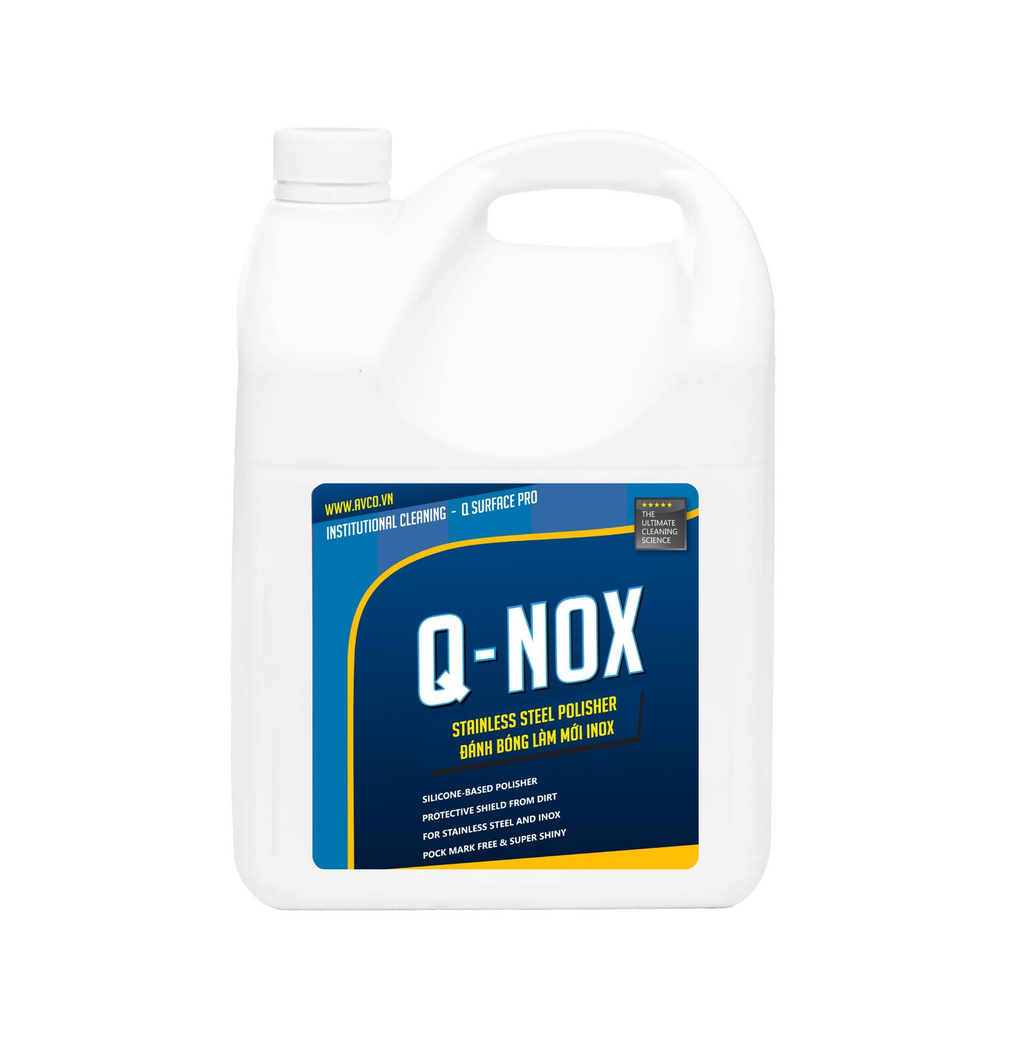 Q NOX Đánh bóng làm mới inox