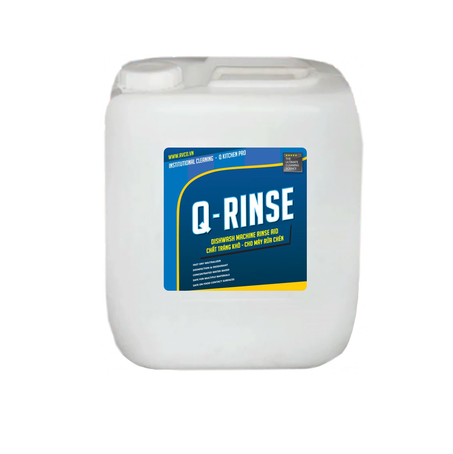  Q RINSE Chất tráng khô cho máy rửa chén 