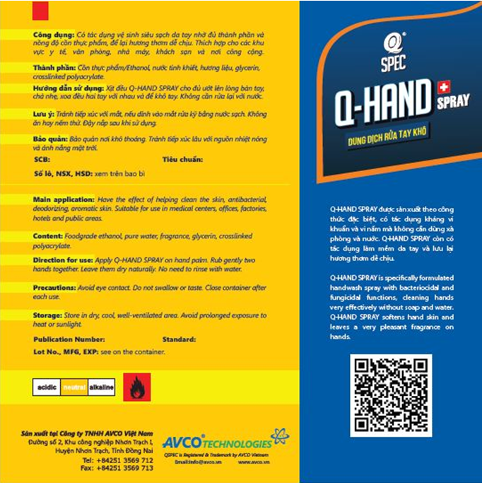 Q HAND SPRAY