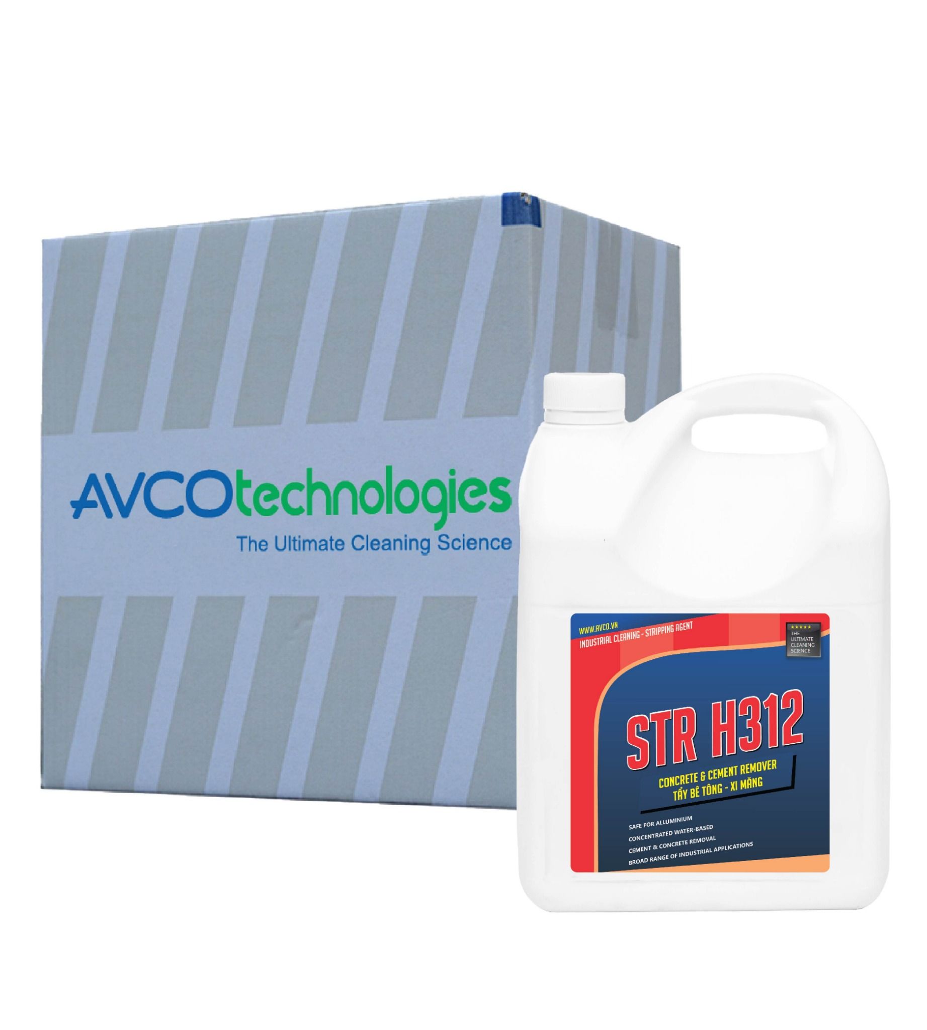 Hóa chất tẩy xi măng STR H312
