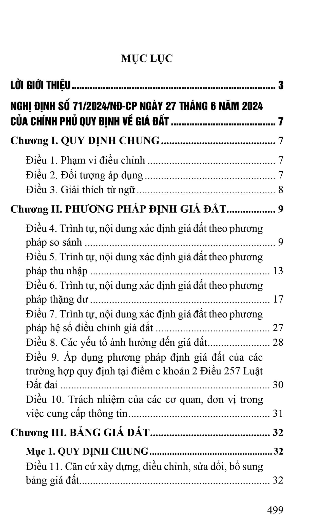 Tuyển tập Nghị định quy định chi tiết thi hành Luật Đất đai năm 2024 (Tập 2)