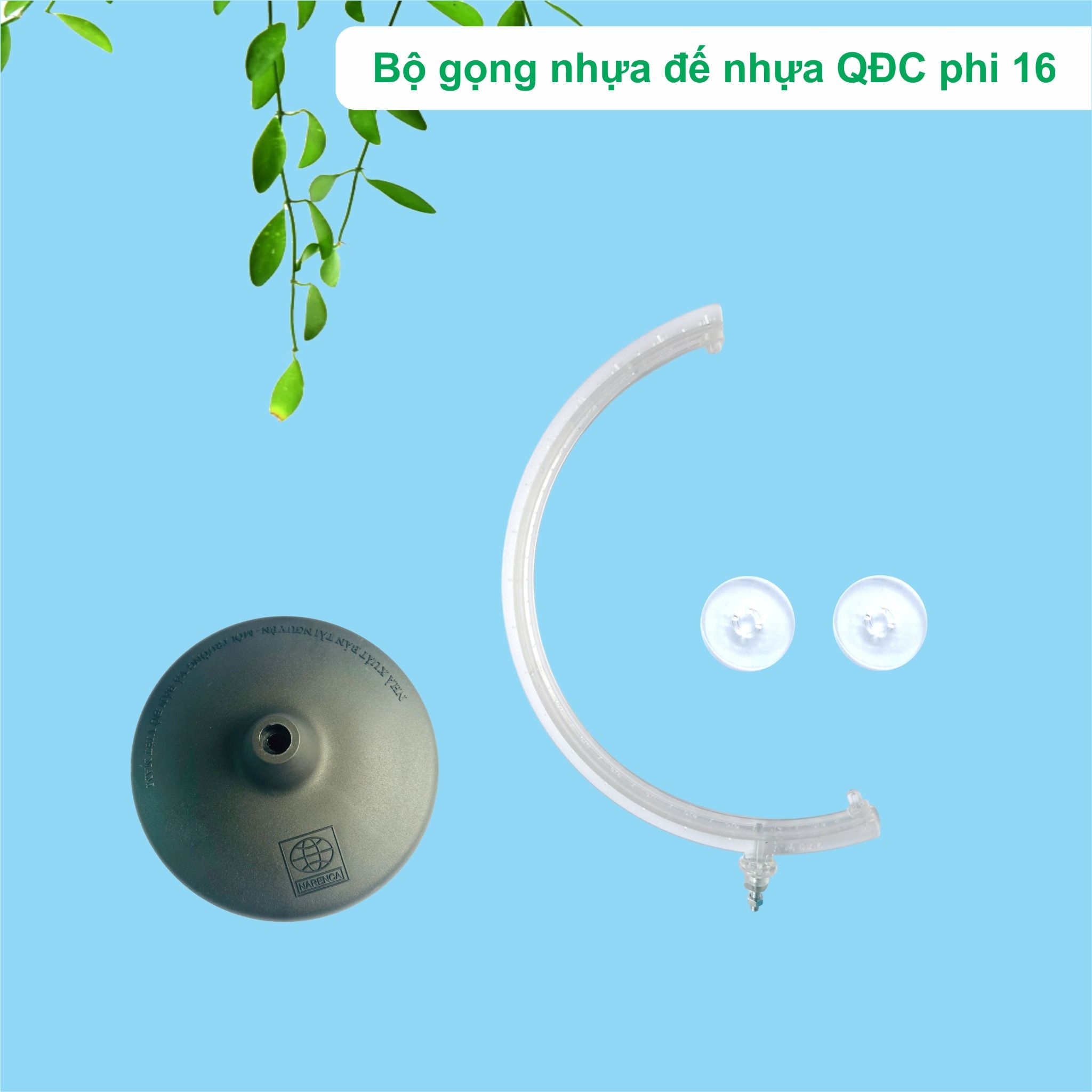Bộ phụ kiện gọng đế nhựa cho quả địa cầu