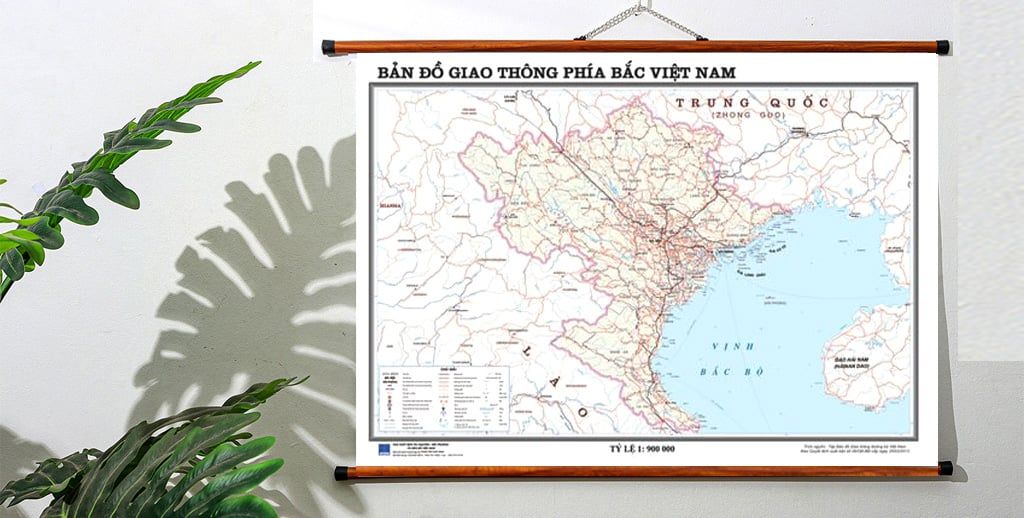 Bản đồ giao thông miền Bắc