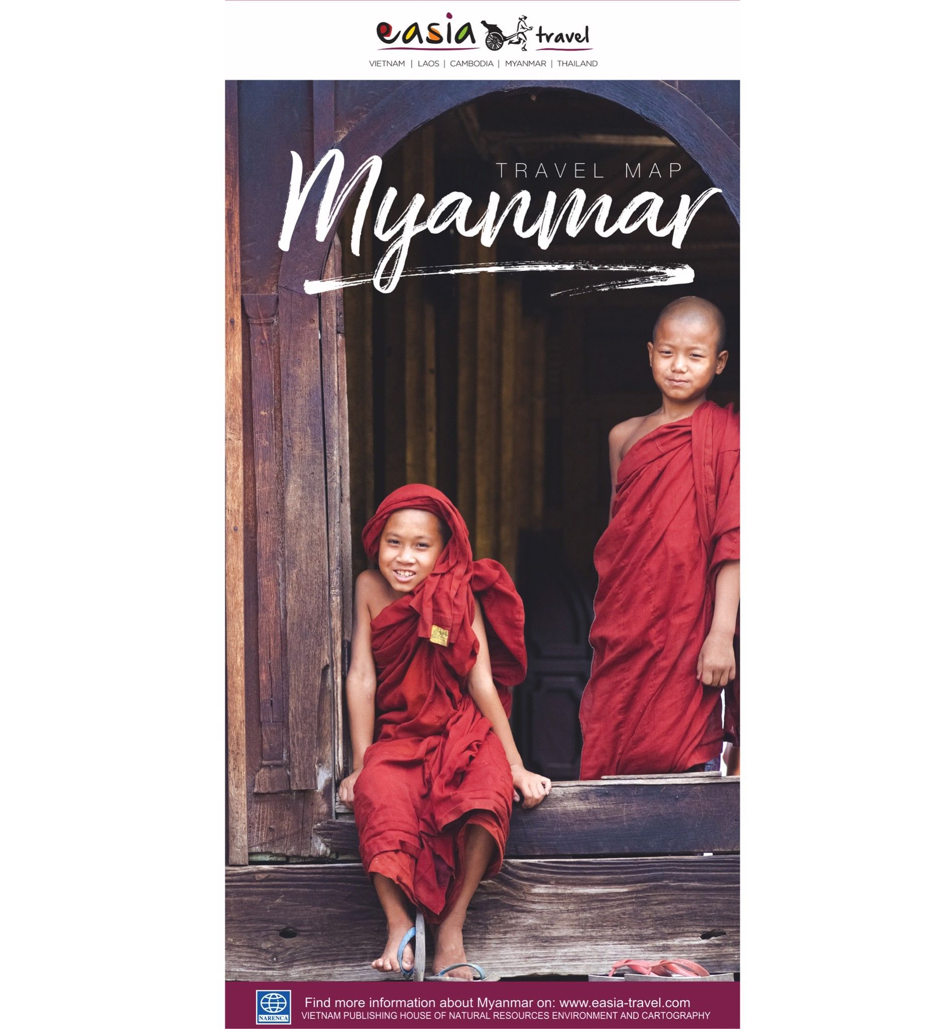 Bản đồ Du lịch Miền Á Đông - Du lịch Myanmar