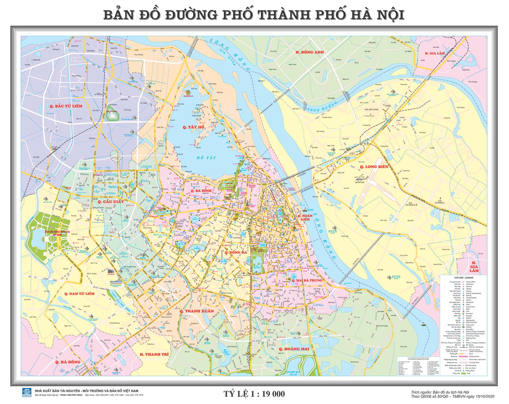 Bản đồ treo tường chuyên ngành