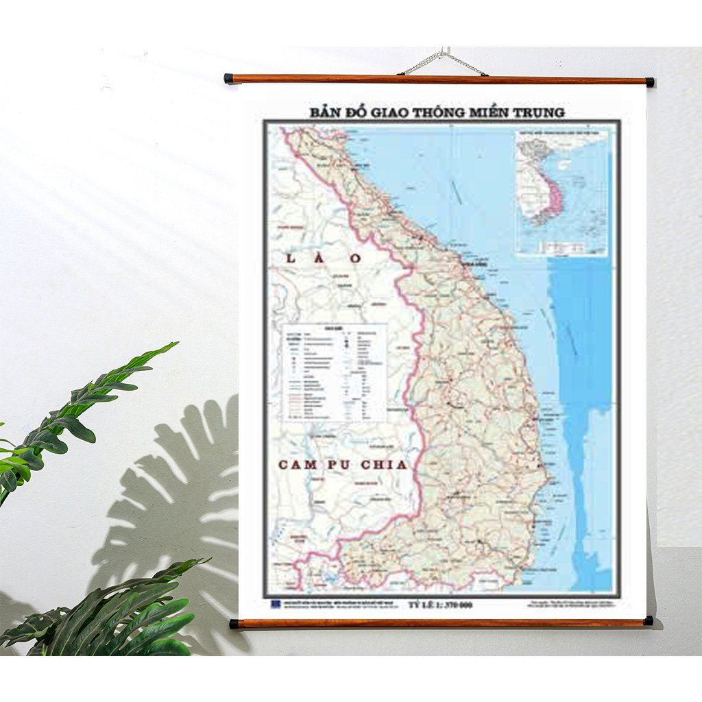 Bản đồ giao thông miền Trung