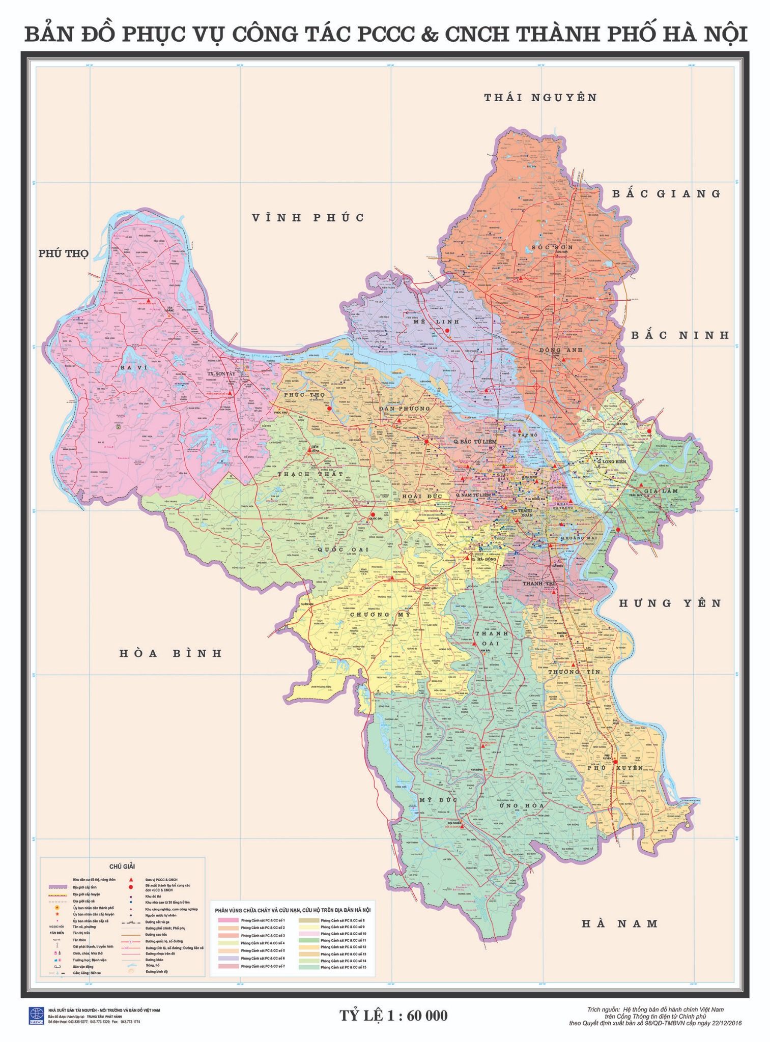 Bản đồ treo tường chuyên ngành