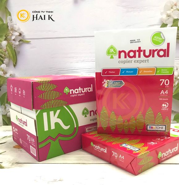 Giấy A4 IK Natural 70gsm