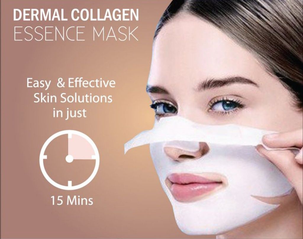  Mặt Nạ Dưỡng Da Tinh Chất Collagen Dermal - 10 Miếng 