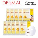  Mặt Nạ Dermal Tinh Chất Vitamin Làm Sáng Da Vitamin Collagen Essence Mask 23g - 10 Miếng 