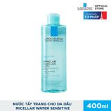  Nước Tẩy Trang Làm Sạch Sâu Và Kiểm Soát Bã Nhờn Cho Da Dầu Và Da Mụn La Roche Posay Effaclar Micellar Water 400ml 