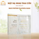  Mặt Nạ Nhau Thai Cừu Daily Beauty Multi Peptide Placenta Mask - 6 Miếng 