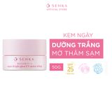  Kem Dưỡng Senka Sáng Da Chống Nắng Ban Ngày Aqua Bright Glow UV Moist Whip SPF25 PA++++ 50g 