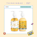  Combo Sữa Tắm + Dưỡng Thể Thinkinbae hương Trái Yuzu & Hoa Trà Trắng 300ml 