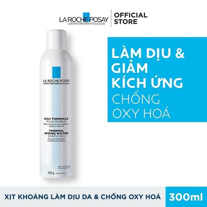  Xịt Khoáng Giúp Làm Dịu Và Bảo Vệ Da La Roche-Posay Thermal Spring Water 300ml 