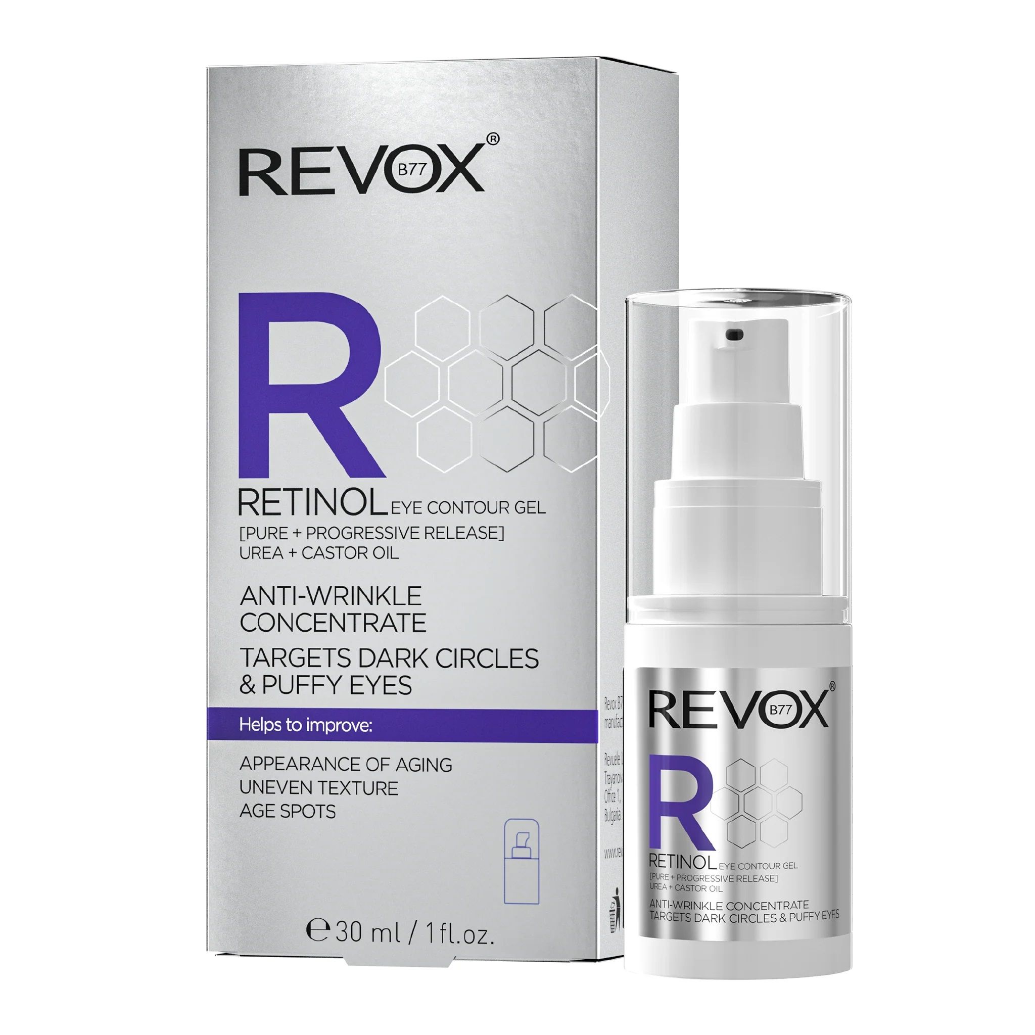 Gel dưỡng Revox B77 R Retinol ngăn ngừa lão hóa chứa retinol cho vùng da quanh mắt 30ml 