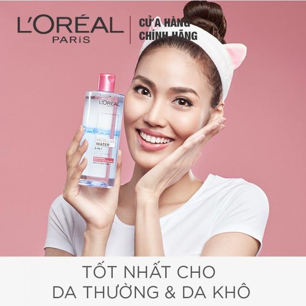 Nước Tẩy Trang Dưỡng Ẩm L'oreal Paris Micellar Water