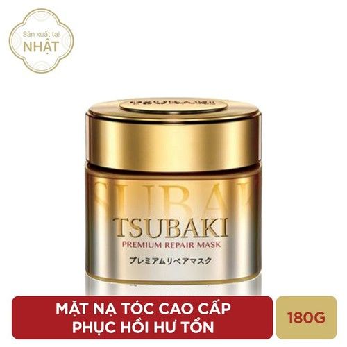  Mặt Nạ Tóc Cao Cấp Phục Hồi Hư Tổn Tsubaki Nhật 180g 