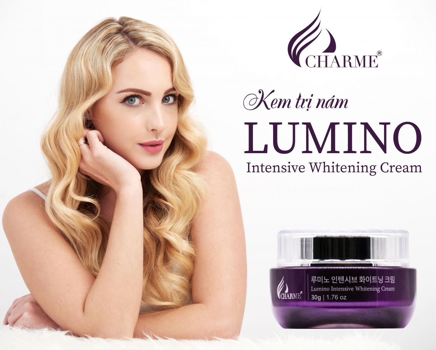  Kem Trị Nám Trắng Da Lumino Charme Hàn Quốc 30g 