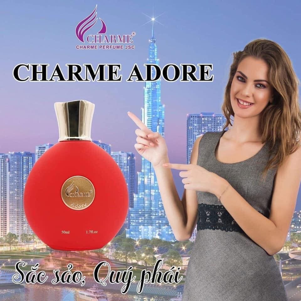  Nước Hoa Nữ Charme Adore 50ml (Thanh lý hàng trưng bày ko hộp) 