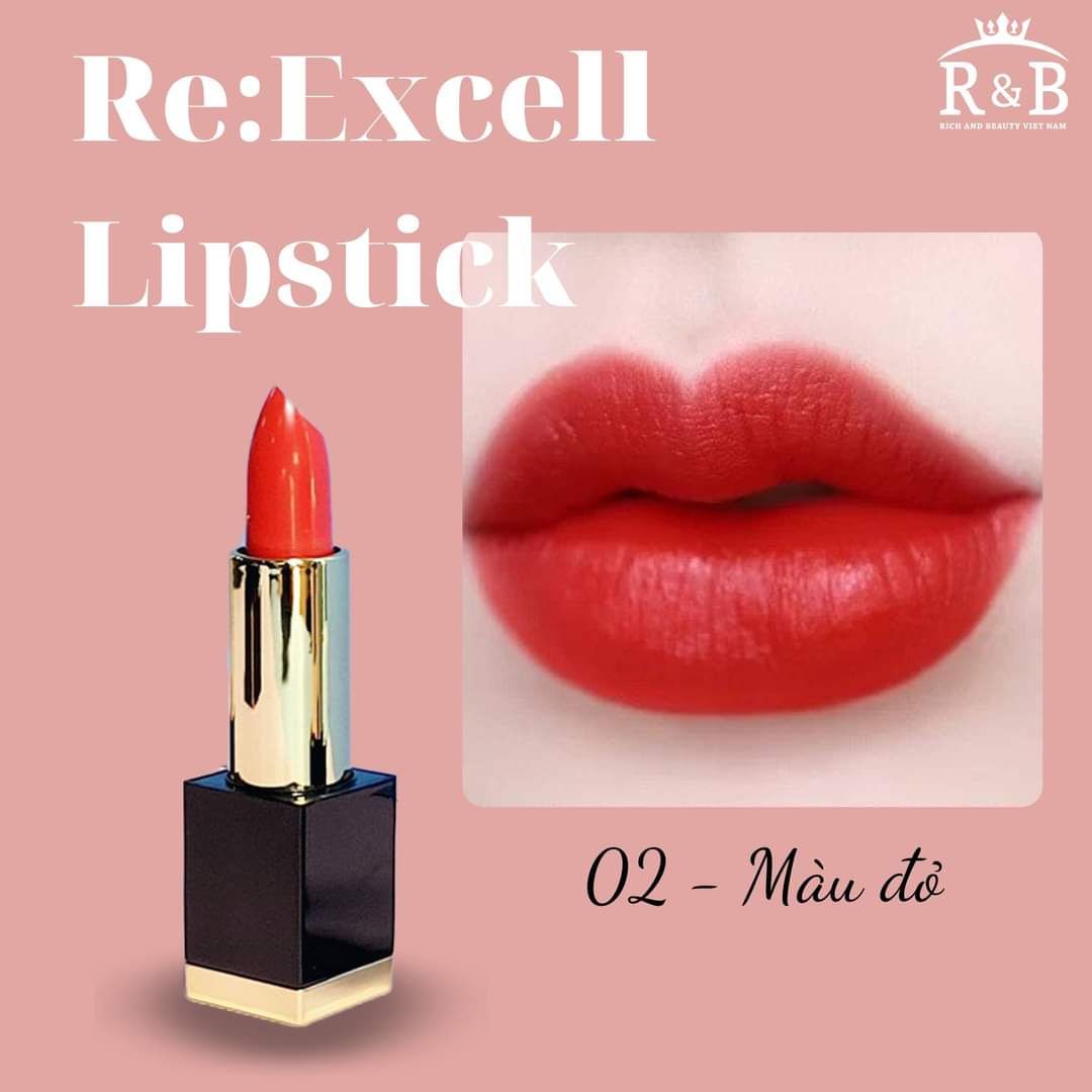  Son Lì Re:Excell Lipstick Hàn Quốc 