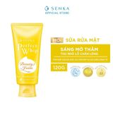  Sữa Rửa Mặt Senka Dưỡng Sáng Mờ Thâm Perfect Whip Vit C 100g 