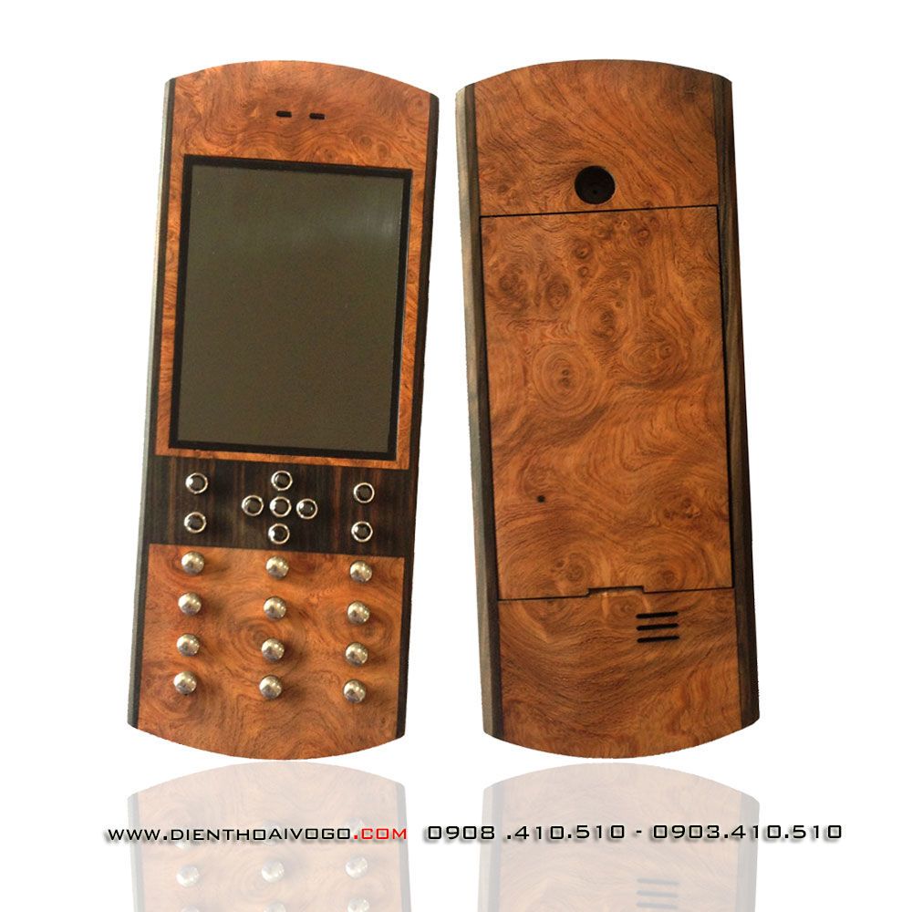  Vỏ gỗ Nokia 206 