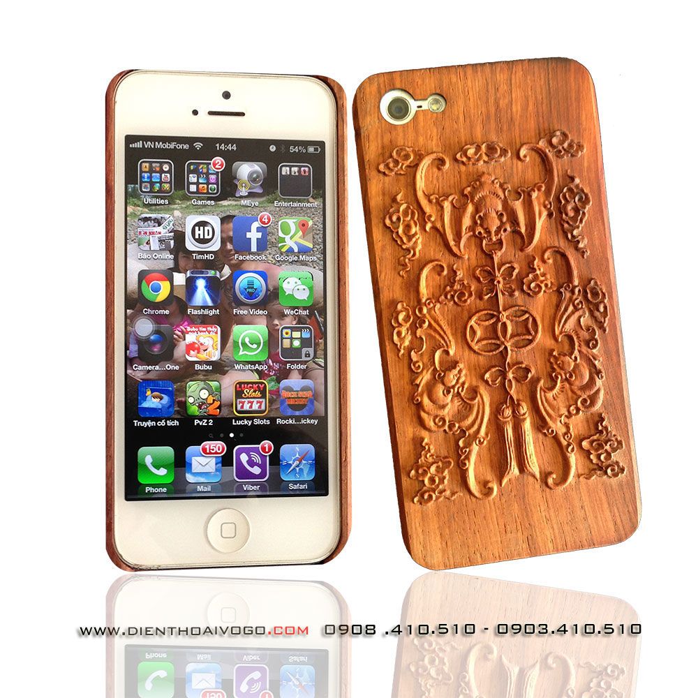  Case gỗ Iphone5/ 5s 