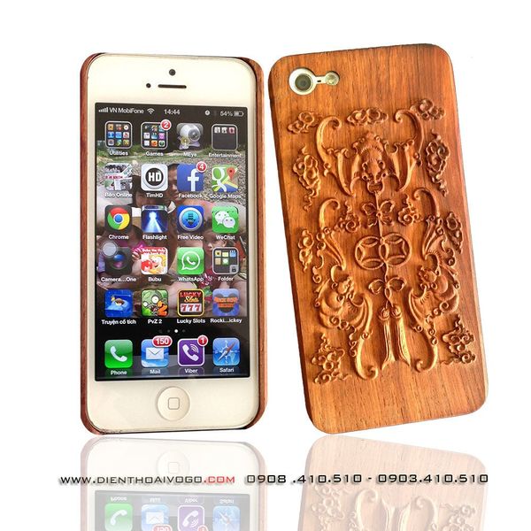  Case gỗ Iphone5/ 5s 