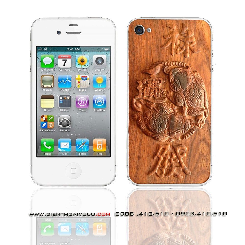  Case gỗ Iphone5/ 5S 