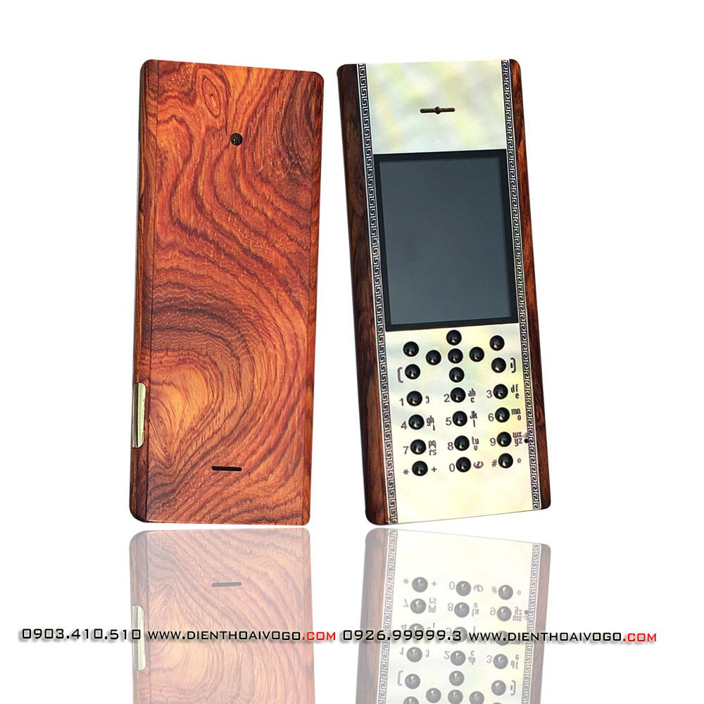  Điện thoại vỏ gỗ Ngọc trai Nokia 7210 
