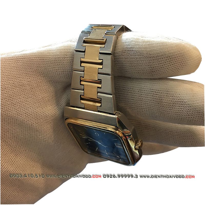 Đồng hồ điểm vàng 18k Omega