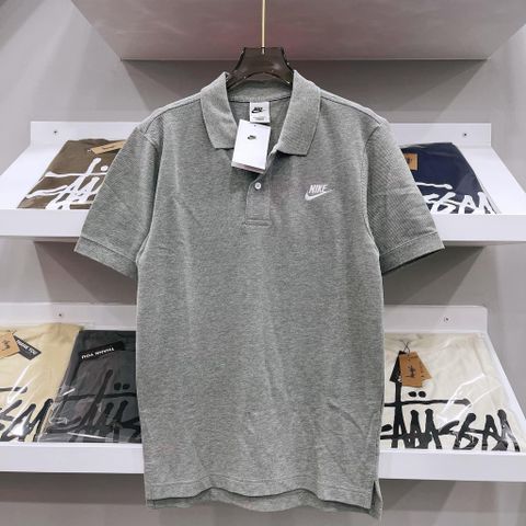 NIKE POLO BASIC LOGO GREY