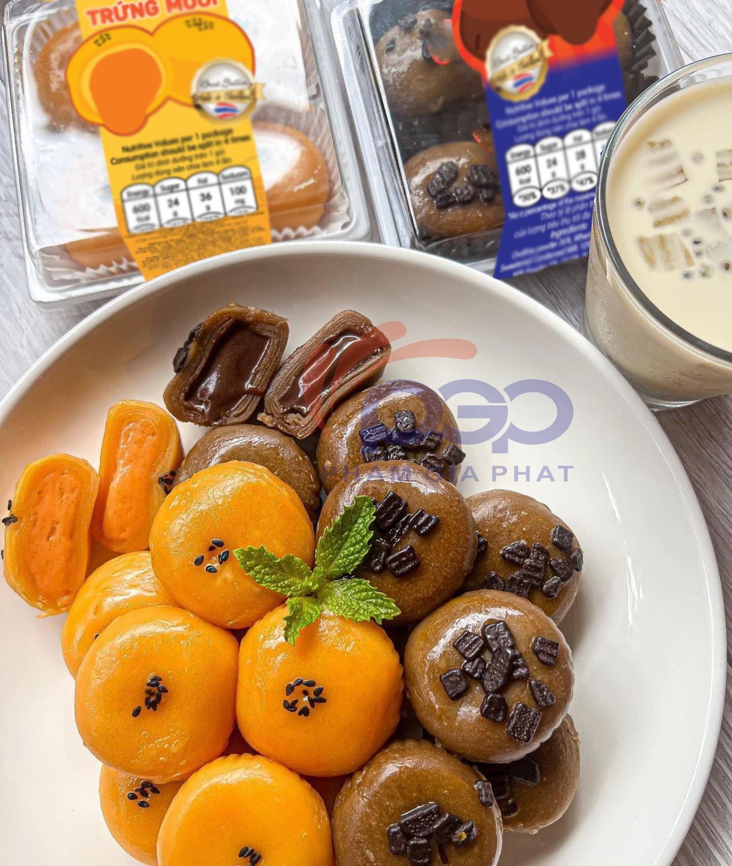 Bánh Lava Trứng Muối (Lava Salted Egg)