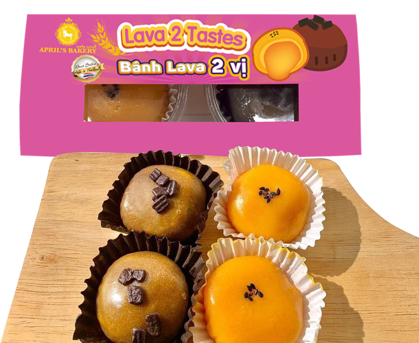 Bánh Lava 2 Vị (Lava 2 Taste) 71g