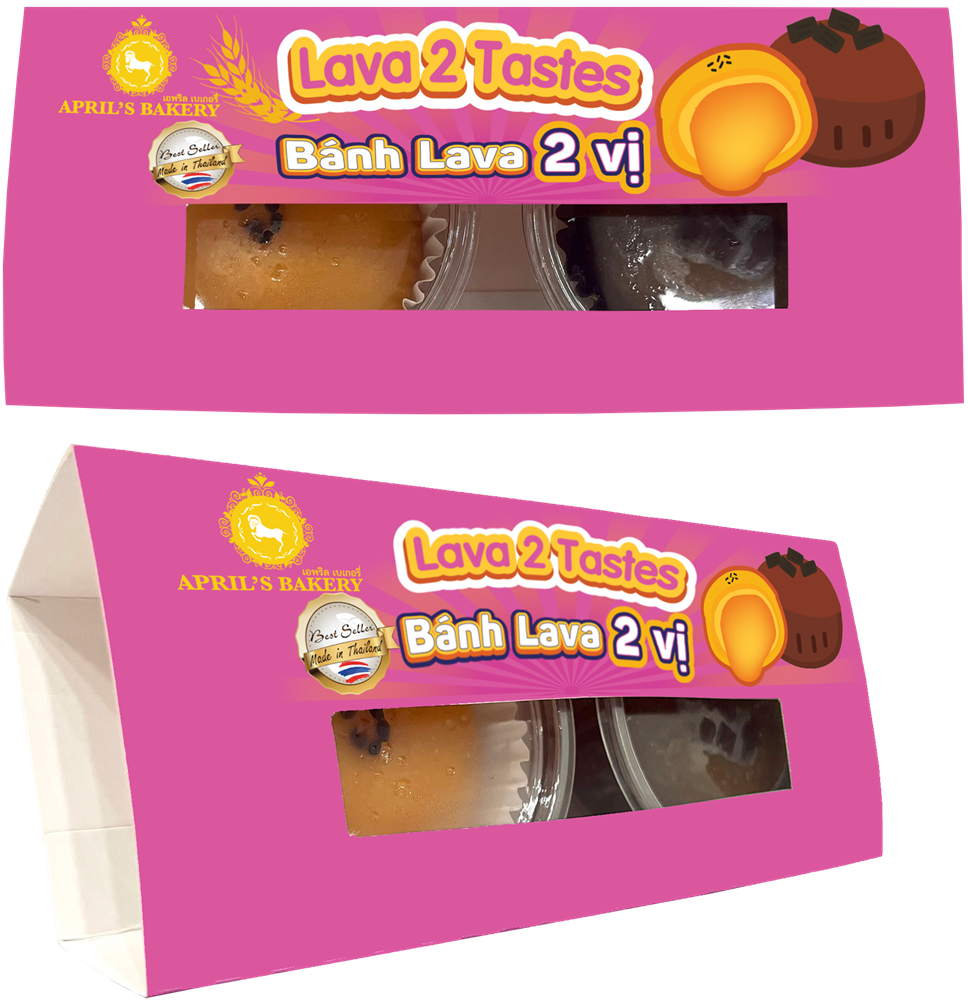 Bánh Lava 2 Vị (Lava 2 Taste) 71g